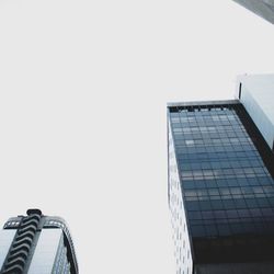 Low angle view of modern building