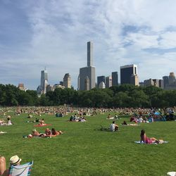 Group of people in park