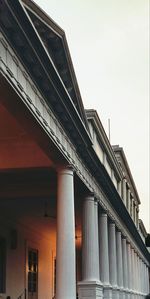 Low angle view of building against sky