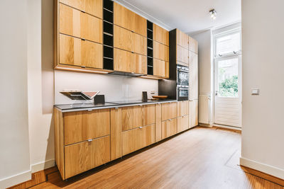 Interior of modern kitchen