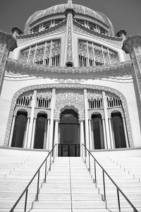 Low angle view of historical building