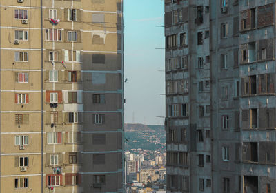 Full frame shot of buildings against sky