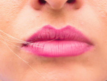 Close-up of woman