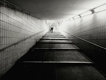 Walkway in corridor