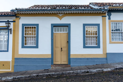 Facade of building