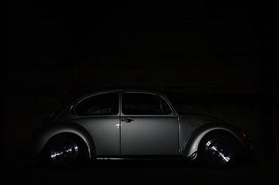 View of car on road