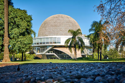 Low angle view of historical building against sky