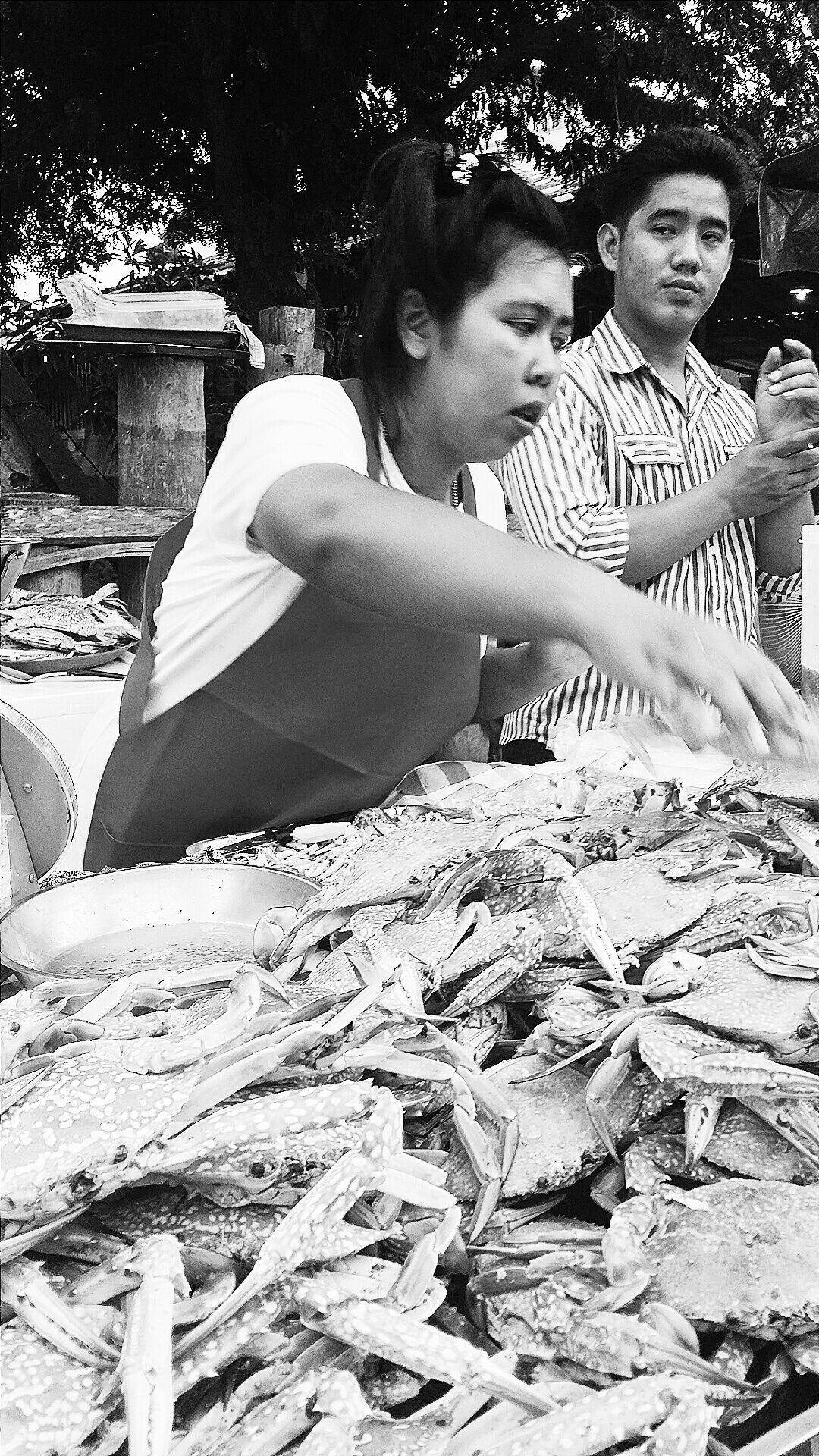 Sunday market at lamai