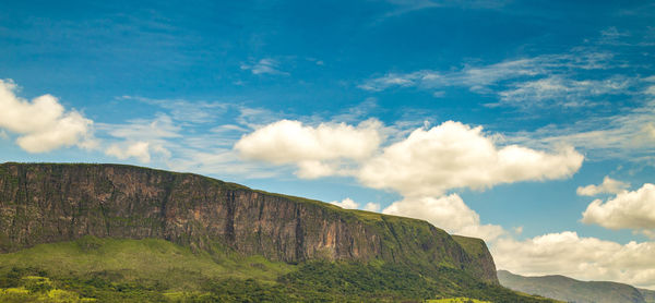 Panoramic view of landscape against sky