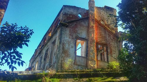 Low angle view of built structure