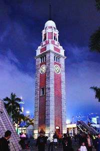 Low angle view of buildings against sky