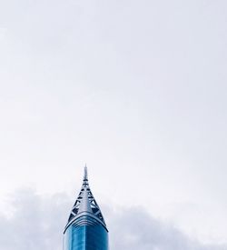 Low angle view of built structure against sky