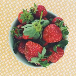 Close-up of strawberries