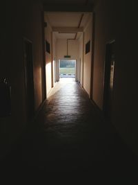 Corridor of building