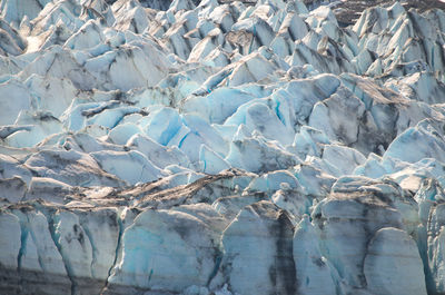 Full frame shot of ice bergs