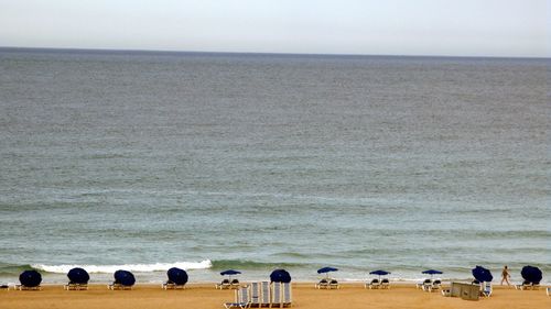 Scenic view of beach