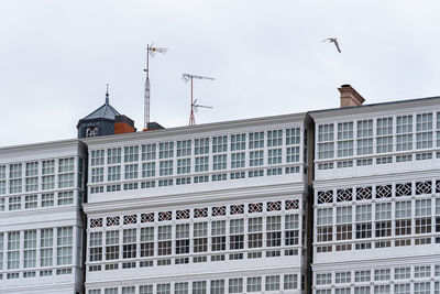 Low angle view of building against sky