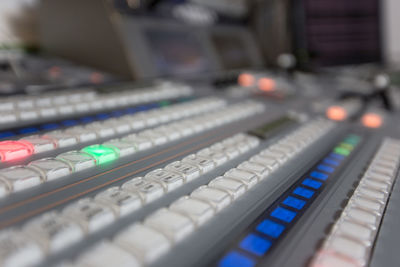 Close-up of computer keyboard