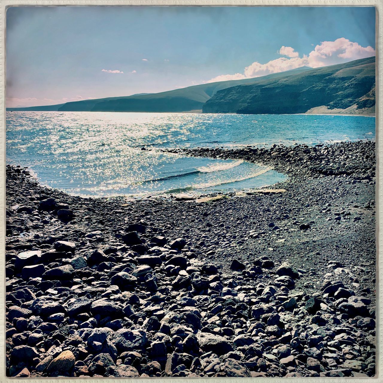 SCENIC VIEW OF SEA SHORE