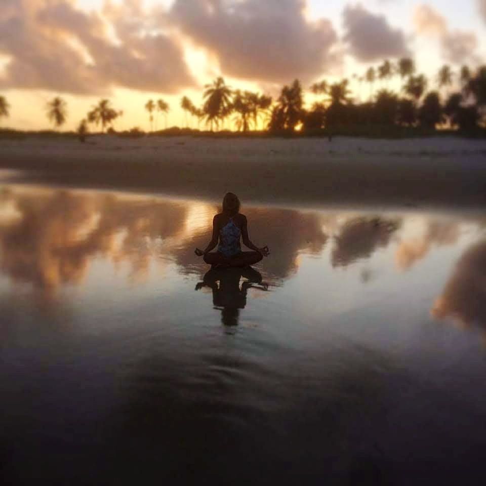 reflection, water, sky, one person, sunset, nature, lake, tranquility, cloud, evening, adult, sitting, beauty in nature, tranquil scene, silhouette, dusk, scenics - nature, leisure activity, outdoors, tree, full length, relaxation, solitude, lifestyles, holiday, vacation, trip, men, sunlight, landscape, environment, transportation, rear view, vehicle, women, twilight, plant, travel