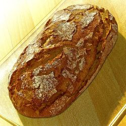 Close-up of bread on table