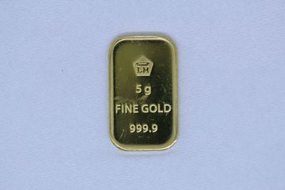 Close-up of information sign against white background