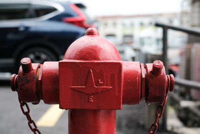 Close-up of fire hydrant