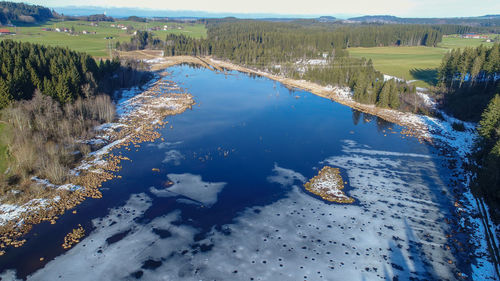 Panoramic view of landscape against sky