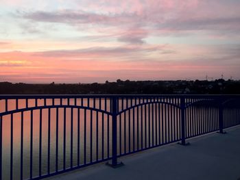 Scenic view of orange sky during sunset