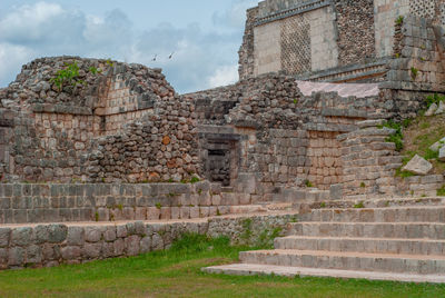 View of old ruins