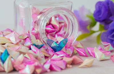 Close-up of pink flowers