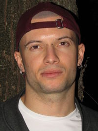 Close-up portrait of young man