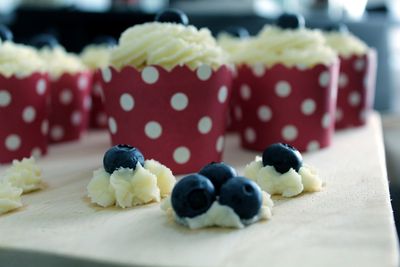 Close-up of dessert