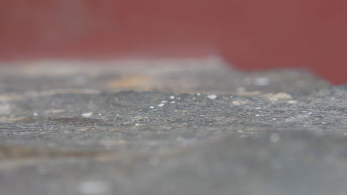 Close-up of concrete surface