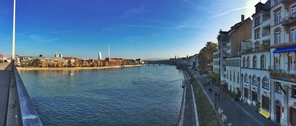 View of city at waterfront