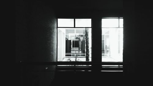 Window of building