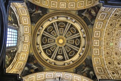 Low angle view of historical building