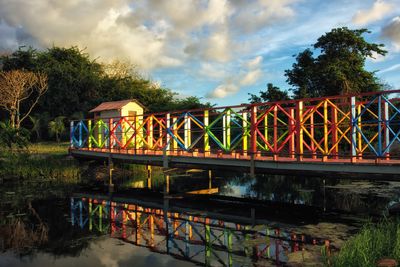 Bridge over a river