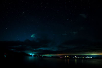 Star field at night