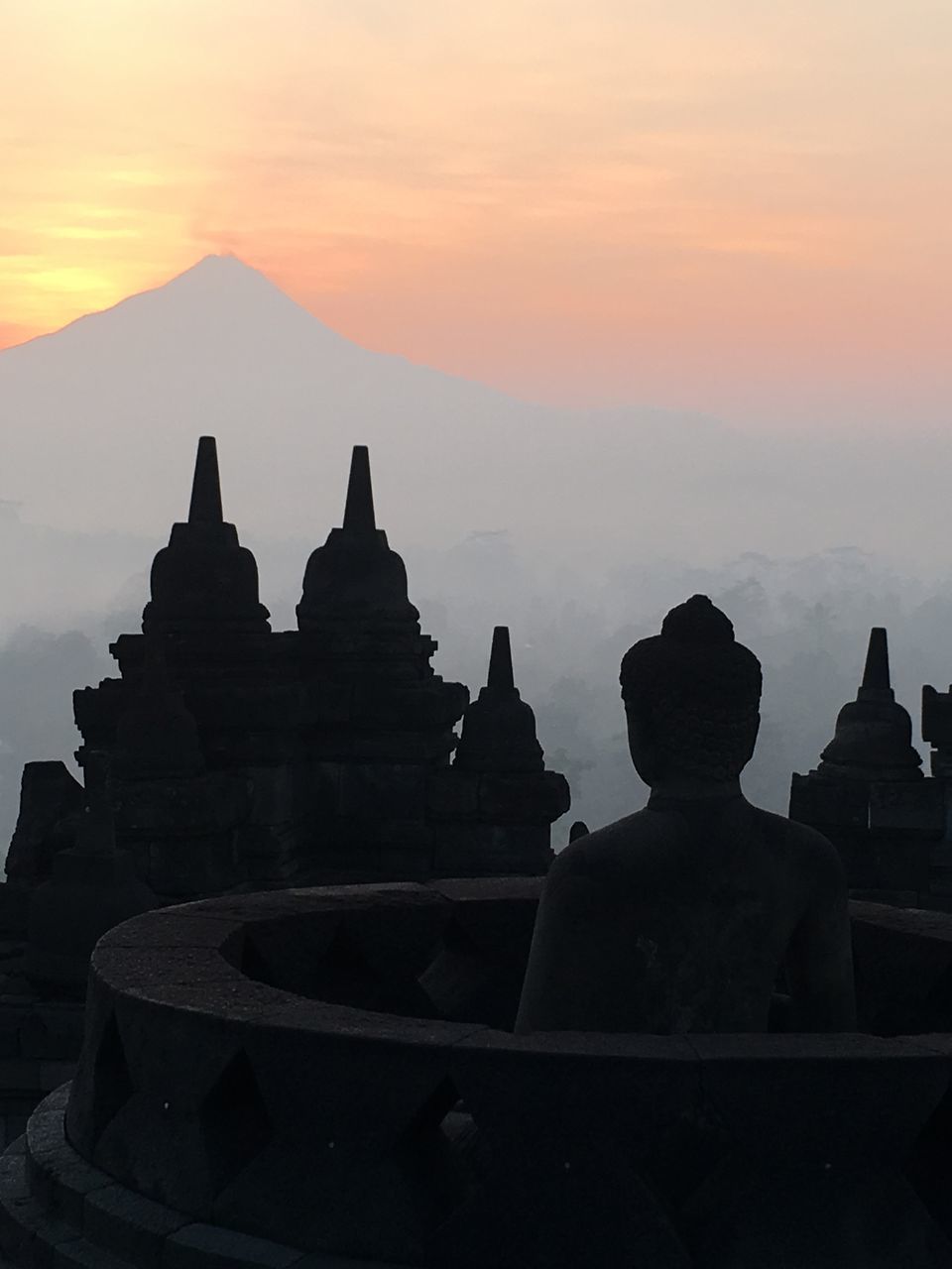 STUPAS OF A BUILDING