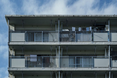 Low angle view of building against sky