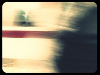 Blurred motion of blurred motion