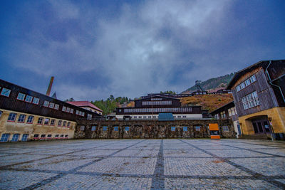 Street amidst buildings in city