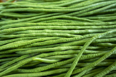 Full frame shot of green vegetables