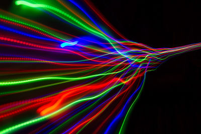 Abstract image of colorful lights