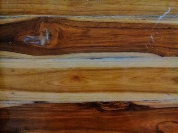 Full frame shot of wooden table