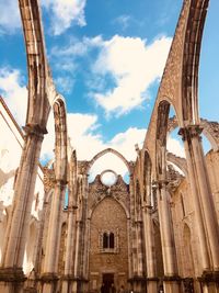 Low angle view of cathedral against sky
