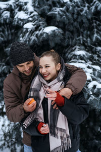 Outdoors valentines day date ideas for couples. winter love story. cold season dating for couples