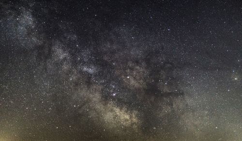 Low angle view of stars in sky