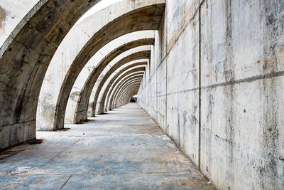 Corridor of historic building